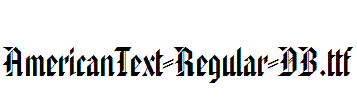 AmericanText-Regular-DB