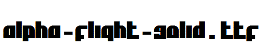 Alpha-Flight-Solid