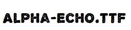 Alpha-Echo