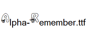 Alpha-Remember