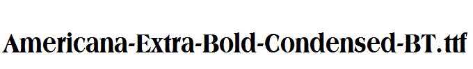 Americana-Extra-Bold-Condensed-BT