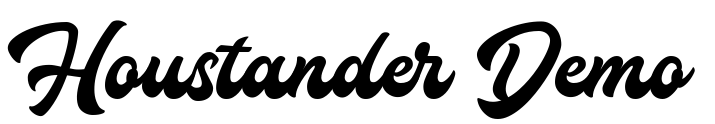 手写英文字体下载HoustanderDemo.ttf