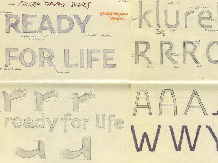 高露洁更新Logo及品牌形象字体设计赏析