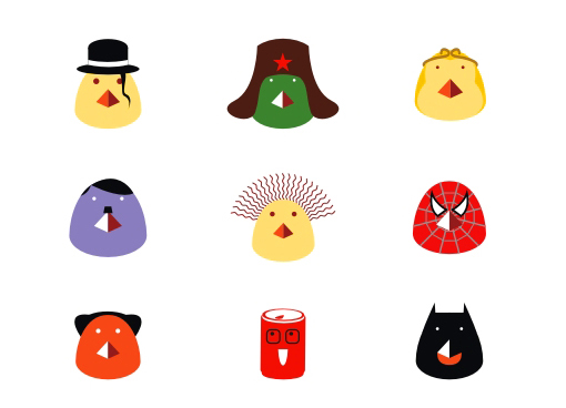 嘀嘀咕咕趣味麻辣烫字体设计赏析