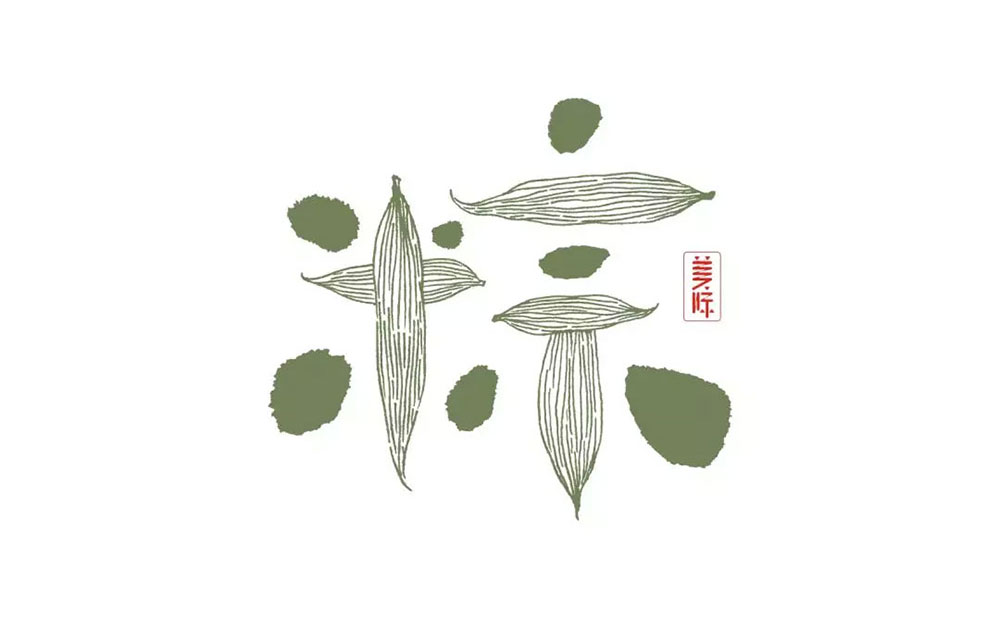 美味粽字体设计赏析