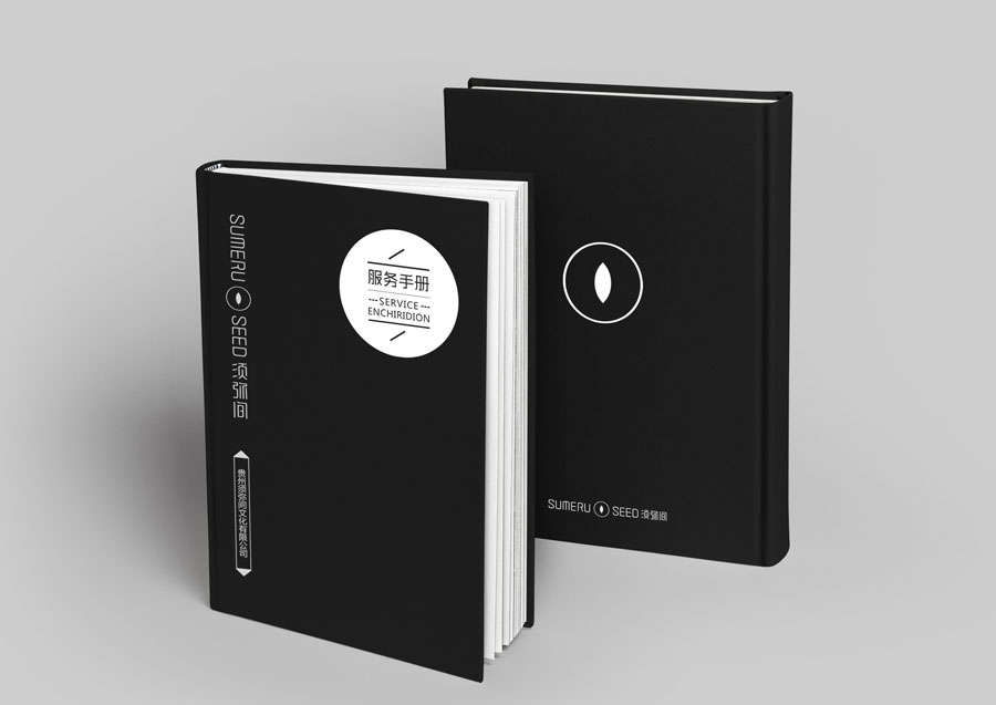 须弥间文化综合体视觉形象设计字体设计赏析