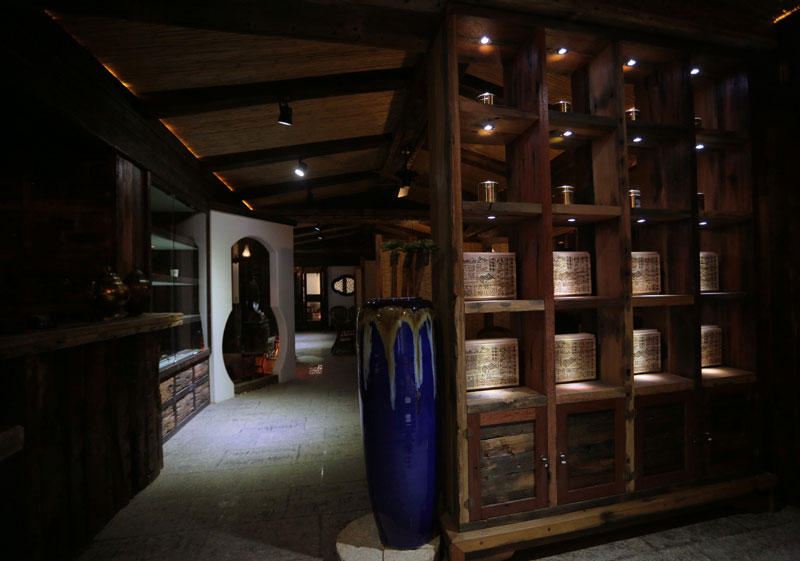 心林茶舍字体设计赏析