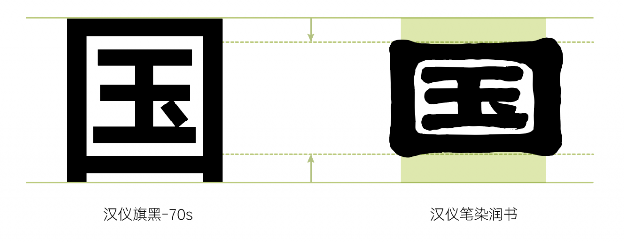 汉仪笔染润书 W