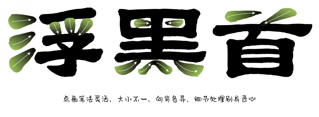 汉仪笔染润书 W