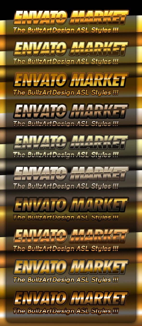 一批字体特效PSD文件