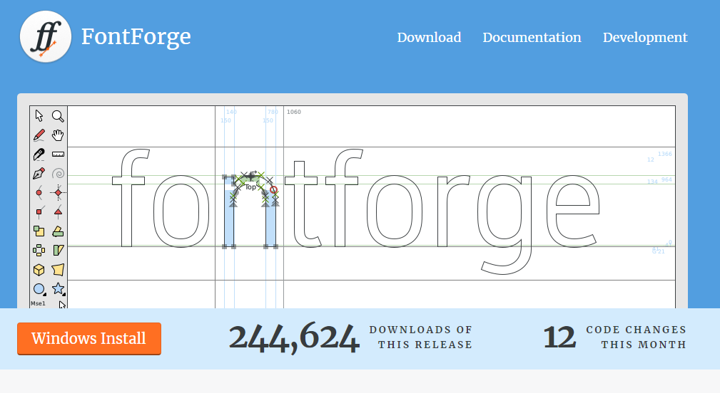 FontForge简体中文版下载