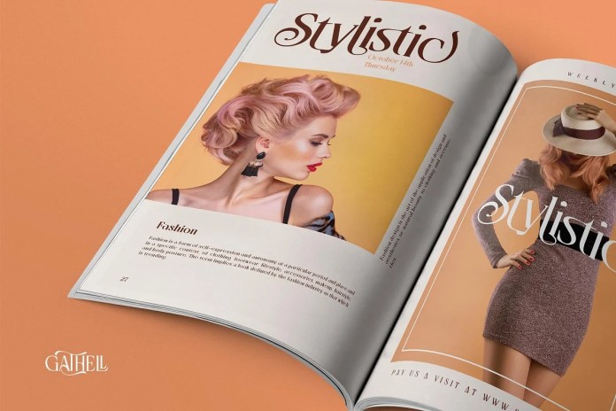 Gathell 字体下载