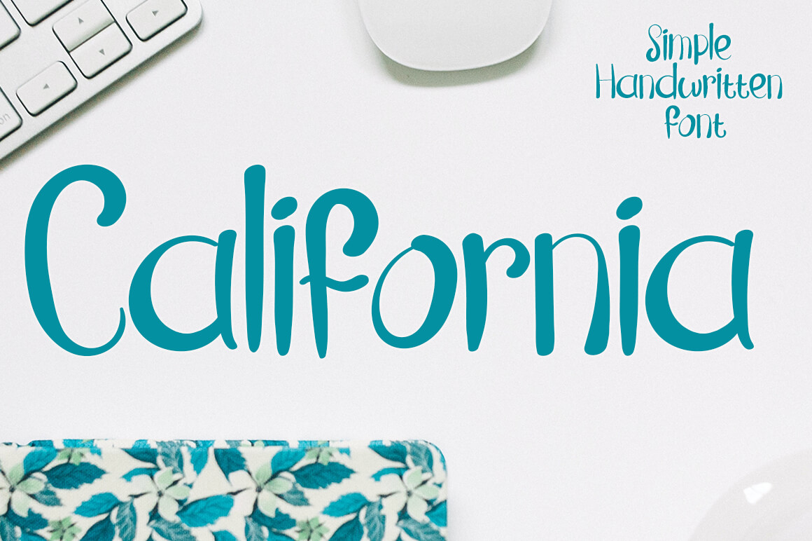 California Script Typeface