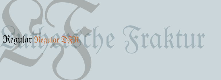 Luthersche Fraktur™