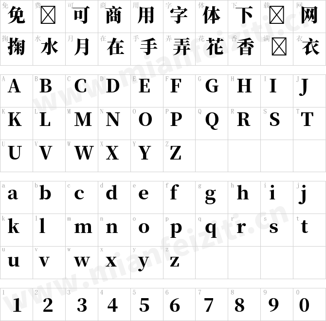 1620025206437854 思源宋体_行高修正版_SourceHanSerifTW-Heavy