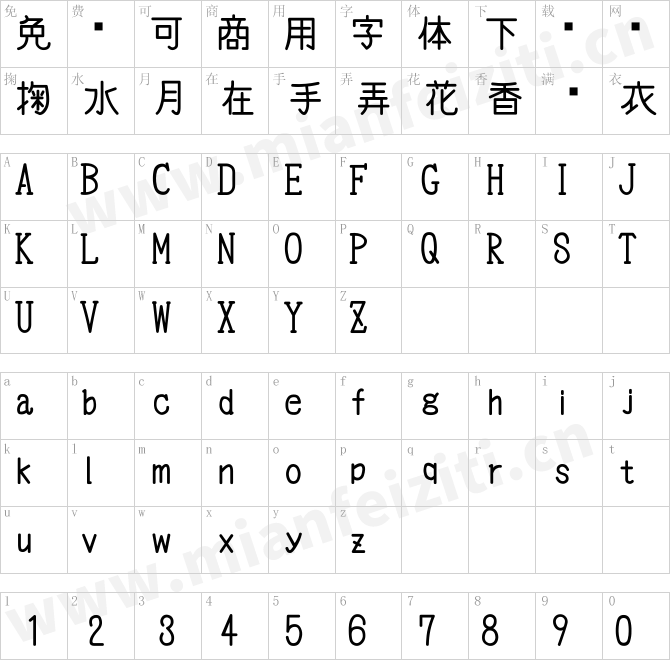电影字幕体_しねきゃぷしょんcinecaption