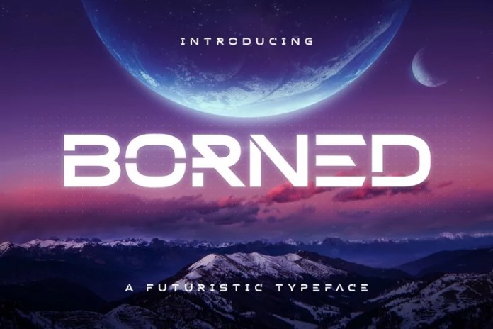Borned 字体下载