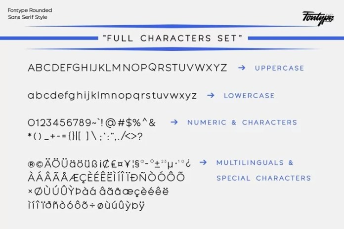 字体下载ype Rounded 字体下载