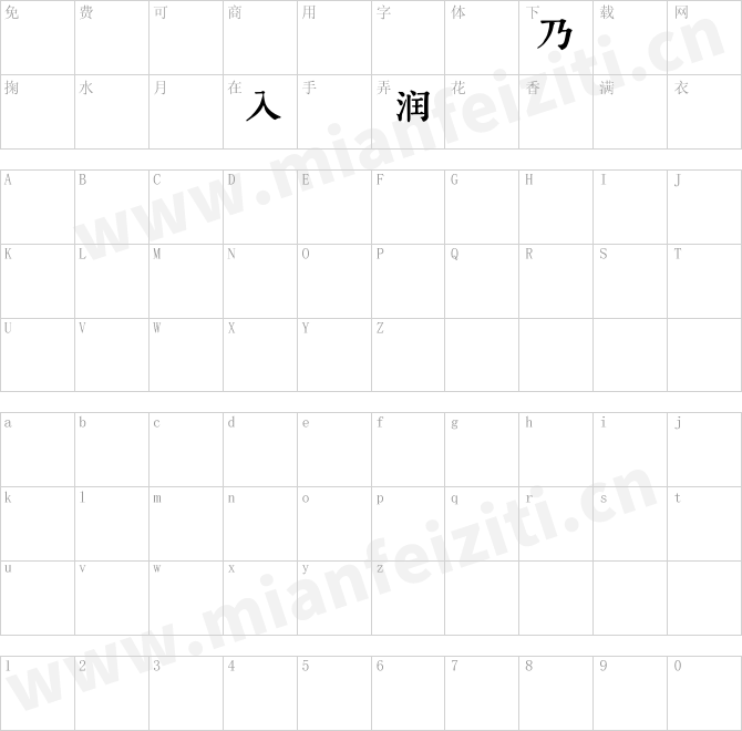 润植家刻本简体0.1版本nzgrKBjian