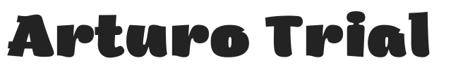 Arturo Trial.ttf字体下载