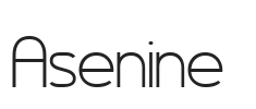 Asenine.ttf字体下载
