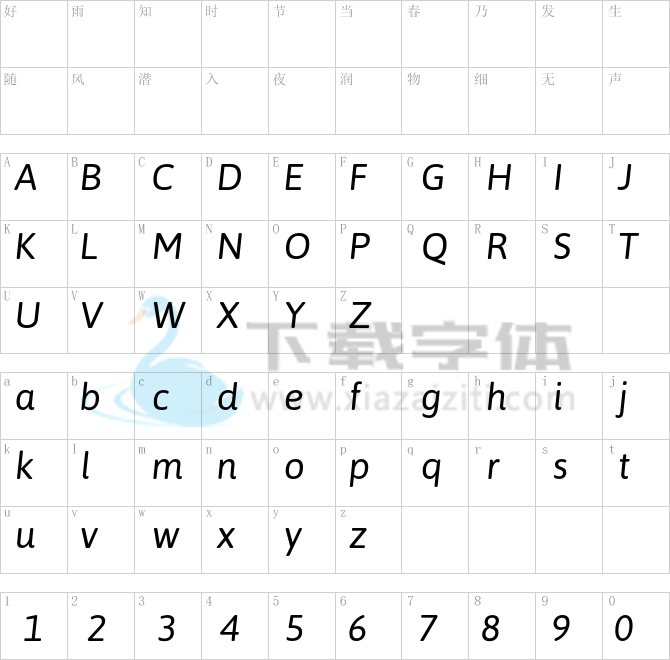 Asap.otf字体下载