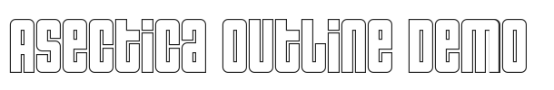 Asectica Outline Demo.otf字体下载