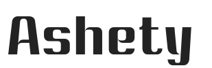 Ashety.otf字体下载