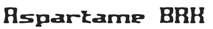 Aspartame BRK.ttf字体下载