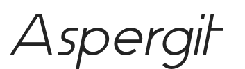 Aspergit.otf字体下载