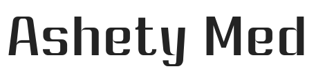 Ashety Med.otf字体下载