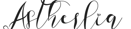 Astherlia.otf字体下载