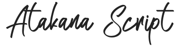 Atakana Script.ttf字体下载