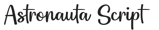 Astronauta Script.ttf字体下载