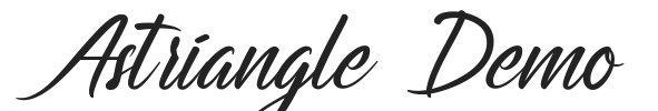 Astriangle Demo.ttf字体下载
