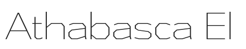 Athabasca El.ttf字体下载