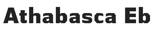 Athabasca Eb.ttf字体下载
