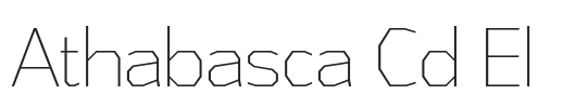Athabasca Cd El.ttf字体下载