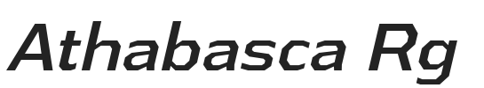Athabasca Rg.ttf字体下载