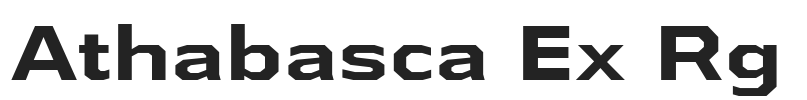 Athabasca Ex Rg.ttf字体下载