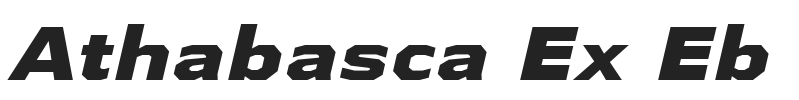 Athabasca Ex Eb.ttf字体下载