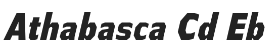 Athabasca Cd Eb.ttf字体下载