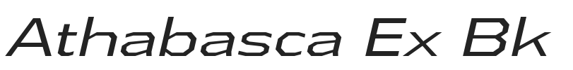 Athabasca Ex Bk.ttf字体下载