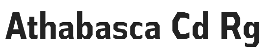 Athabasca Cd Rg.ttf字体下载