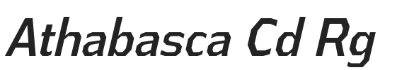 Athabasca Cd Rg.ttf字体下载