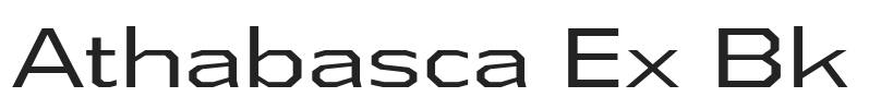 Athabasca Ex Bk.ttf字体下载