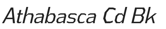 Athabasca Cd Bk.ttf字体下载