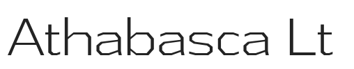Athabasca Lt.ttf字体下载