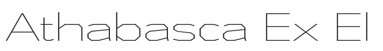 Athabasca Ex El.ttf字体下载