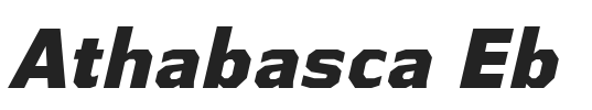 Athabasca Eb.ttf字体下载